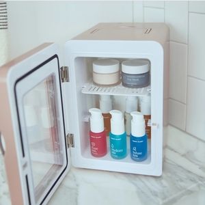 Vanity Planet Fria Skincare Fridge | Color: White 🤍 | Quantity: 1